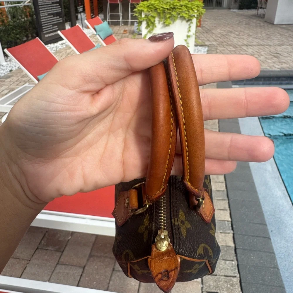 LV Louis Vuitton Speedy Nano, Mini Speedy, with COA - Picture 14 of 14